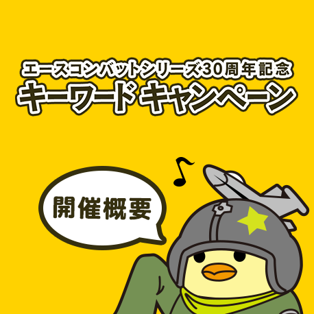 エースコンバットシリーズ30周年記念 キーワードキャンペーン